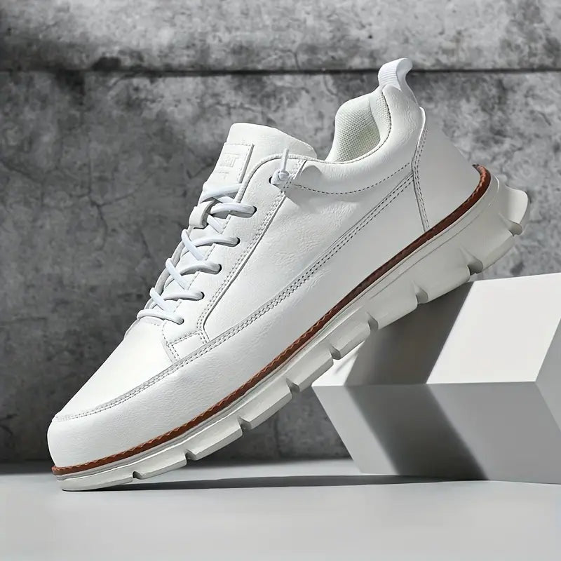Adrián | Zapatillas de Cuero Casual Hombre Suela Flexible