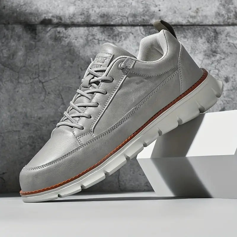 Adrián | Zapatillas de Cuero Casual Hombre Suela Flexible