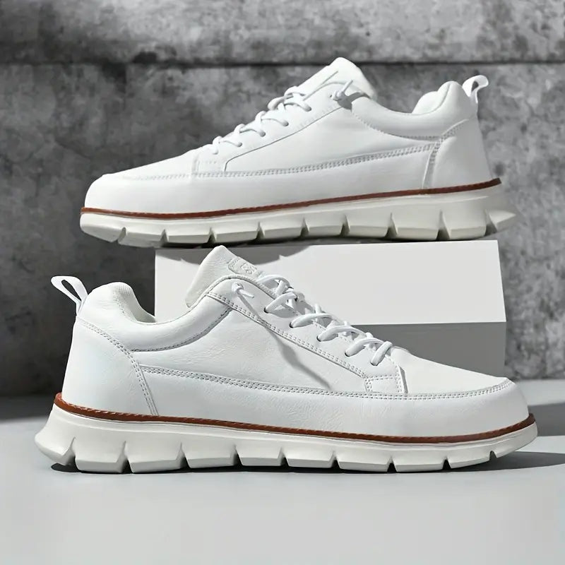 Adrián | Zapatillas de Cuero Casual Hombre Suela Flexible