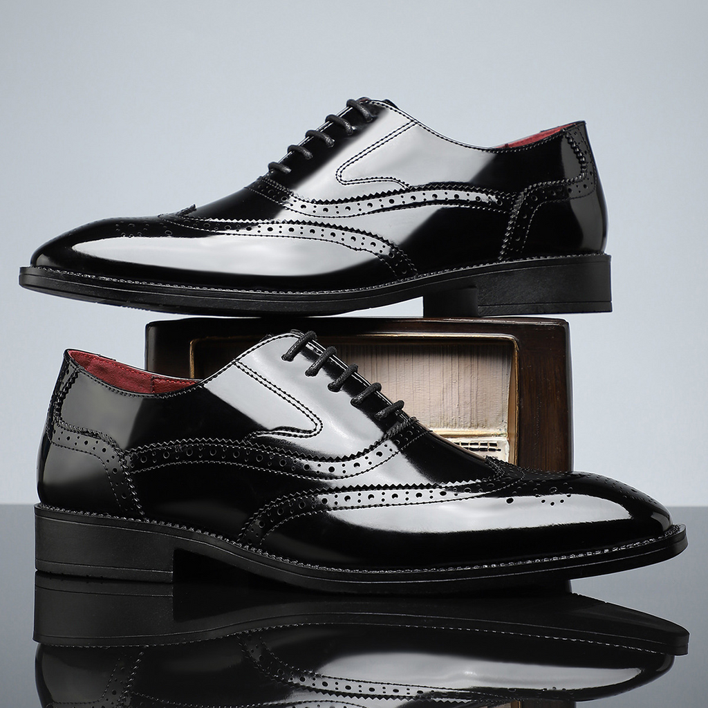 Arnau | Zapatos Brogue de Cuero Hombre Blucher Wingtip