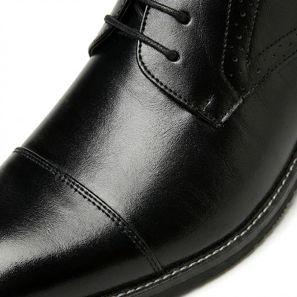 Emilio | Zapatos Derby de Vestir Hombre Cordones Puntera Lisa