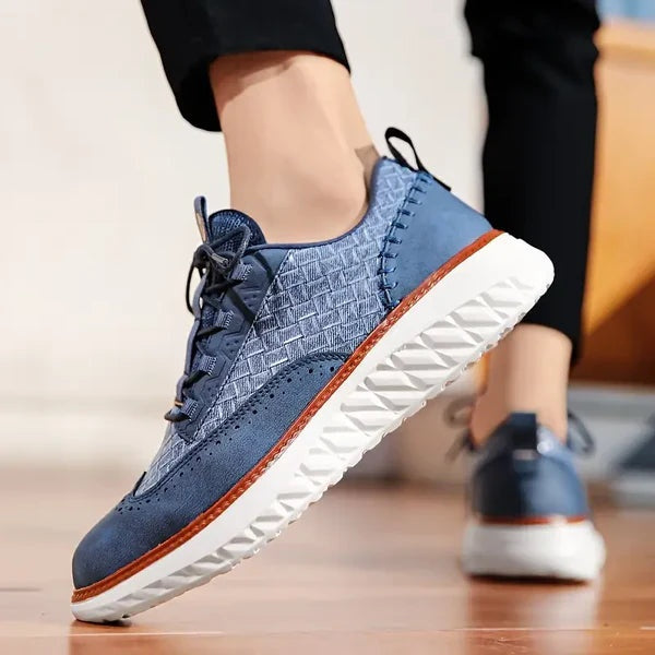 Fernando | Zapatillas Oxford de Cuero Hombre Suela Flexible
