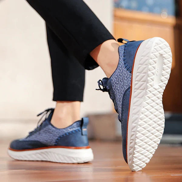 Fernando | Zapatillas Oxford de Cuero Hombre Suela Flexible
