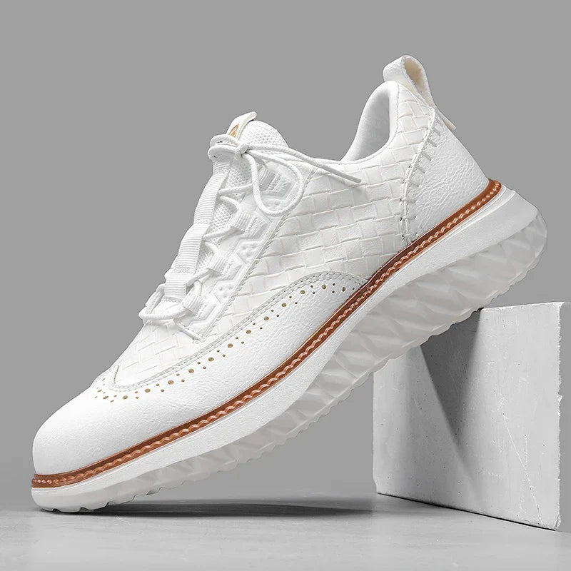 Fernando | Zapatillas Oxford de Cuero Hombre Suela Flexible