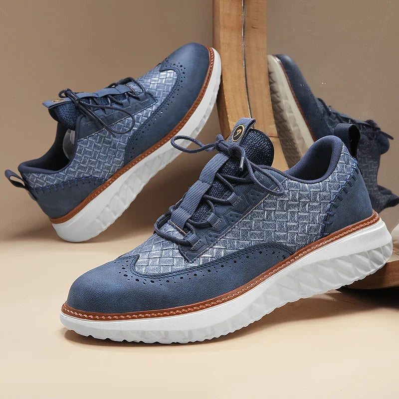 Fernando | Zapatillas Oxford de Cuero Hombre Suela Flexible