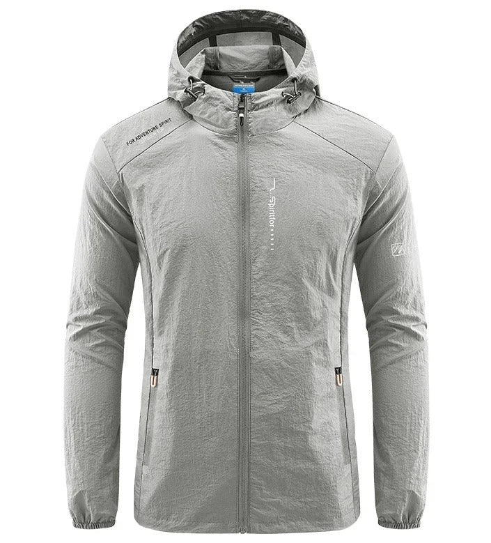 Iván | Chubasquero Impermeable con Capucha Hombre Ultraligero