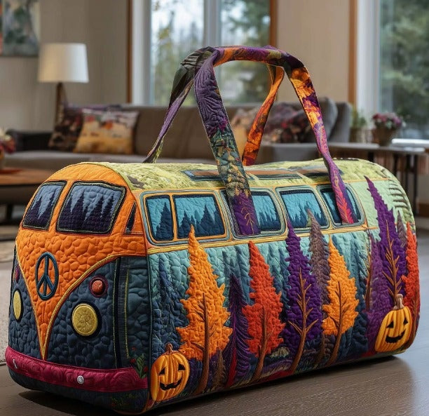 Macarena | Bolsa de Viaje de Tela Oxford Acolchada Mujer Estampada