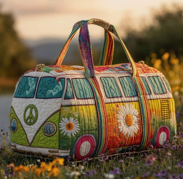 Macarena | Bolsa de Viaje de Tela Oxford Acolchada Mujer Estampada