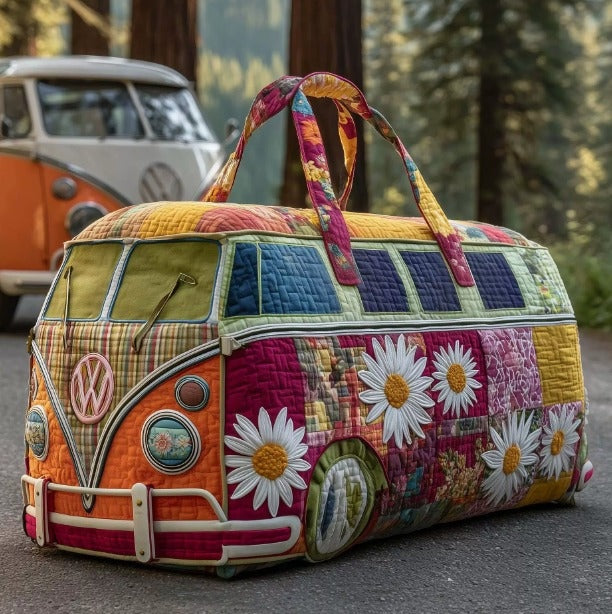 Macarena | Bolsa de Viaje de Tela Oxford Acolchada Mujer Estampada