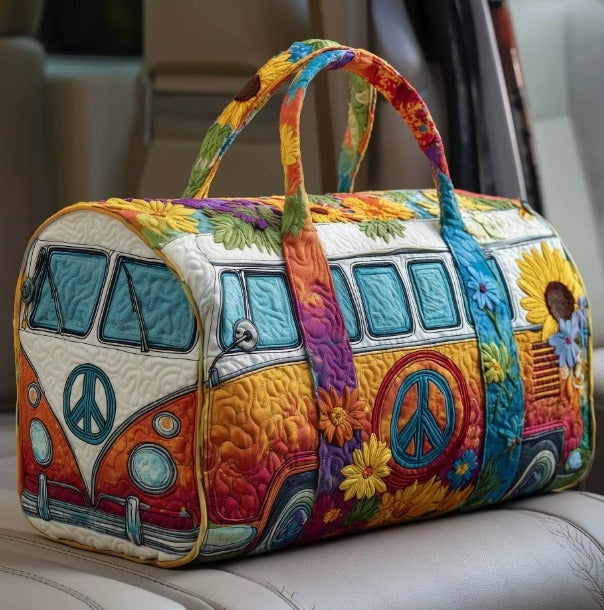 Macarena | Bolsa de Viaje de Tela Oxford Acolchada Mujer Estampada