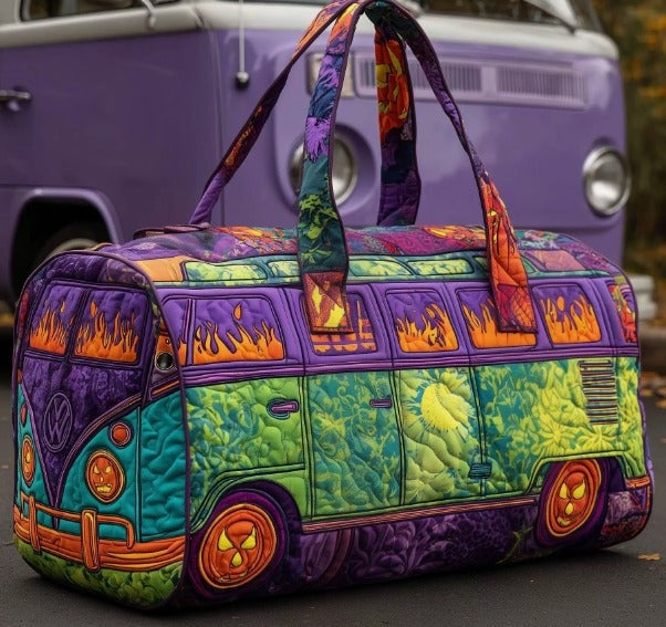 Macarena | Bolsa de Viaje de Tela Oxford Acolchada Mujer Estampada