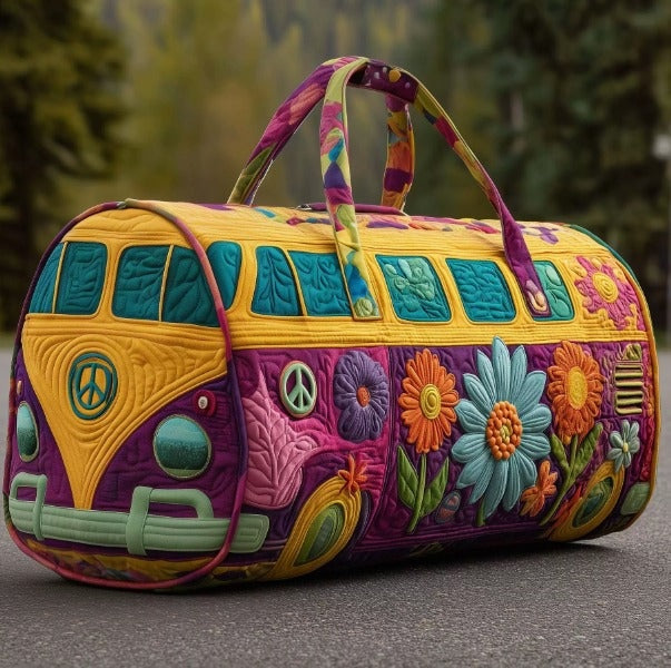 Macarena | Bolsa de Viaje de Tela Oxford Acolchada Mujer Estampada