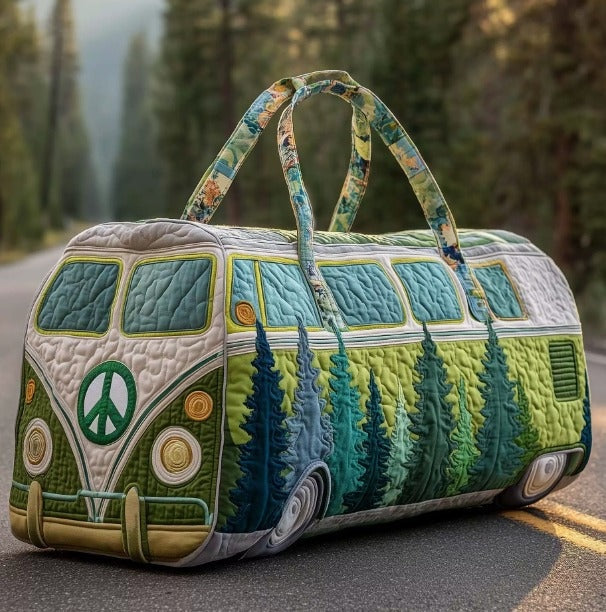Macarena | Bolsa de Viaje de Tela Oxford Acolchada Mujer Estampada