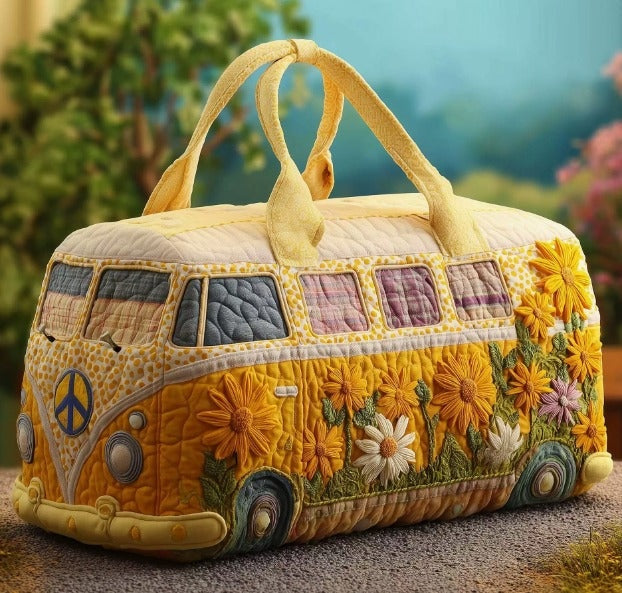 Macarena | Bolsa de Viaje de Tela Oxford Acolchada Mujer Estampada