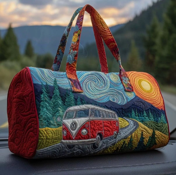 Macarena | Bolsa de Viaje de Tela Oxford Acolchada Mujer Estampada