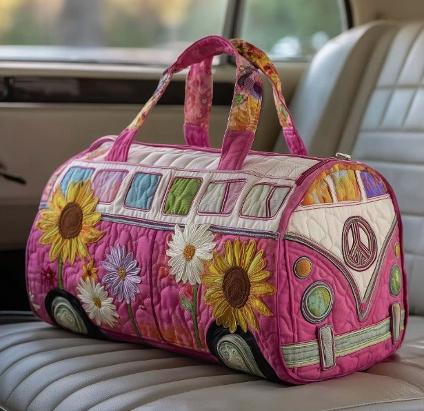 Macarena | Bolsa de Viaje de Tela Oxford Acolchada Mujer Estampada