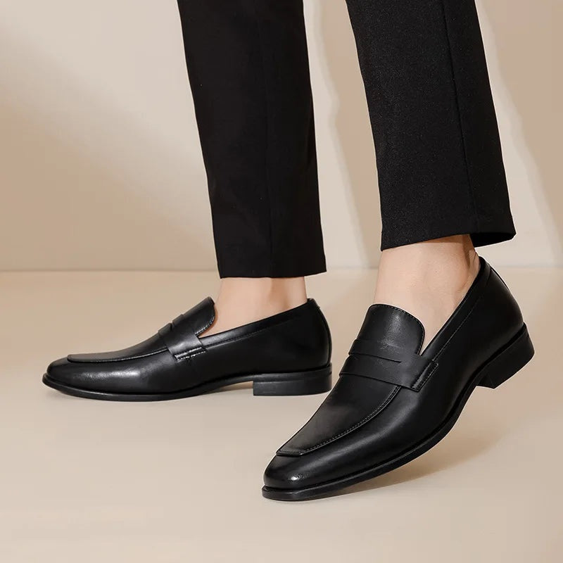 Manuel | Mocasines de Cuero Hombre Correa Penny