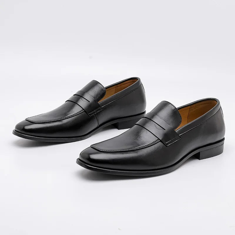 Manuel | Mocasines de Cuero Hombre Correa Penny