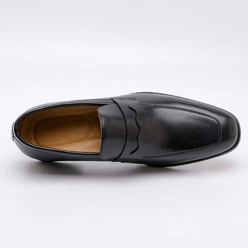 Manuel | Mocasines de Cuero Hombre Correa Penny