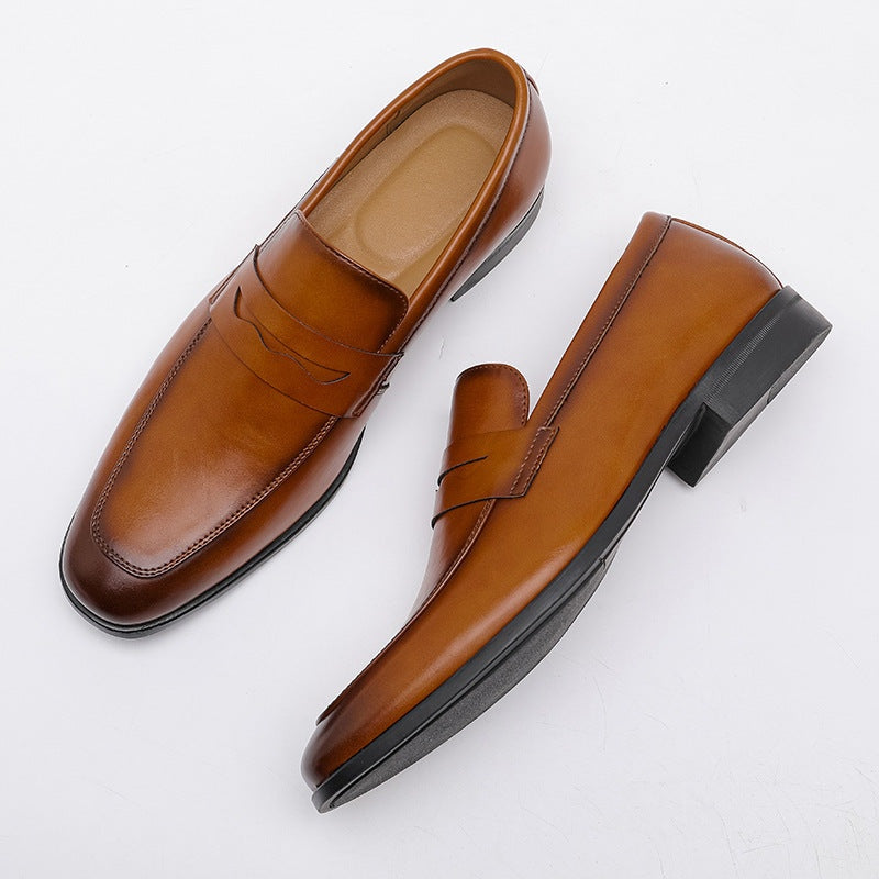 Manuel | Mocasines de Cuero Hombre Correa Penny