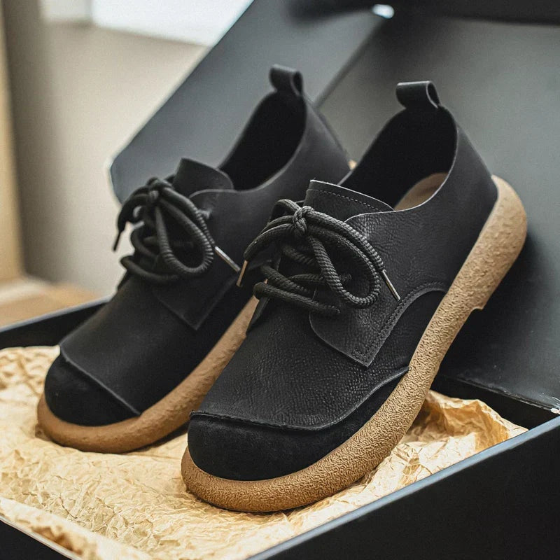 Marcos | Zapatos Derby de Ante Hombre Cordones Suela Gruesa