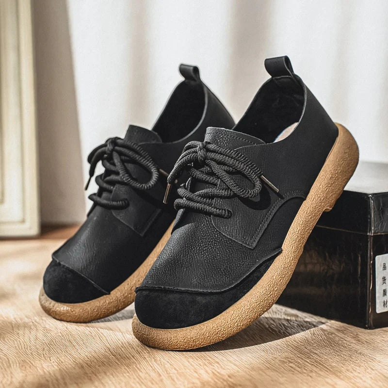Marcos | Zapatos Derby de Ante Hombre Cordones Suela Gruesa