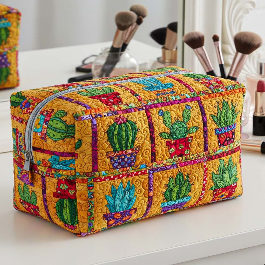 Naia | Bolsa de Maquillaje Acolchada Mujer Estampado Búho