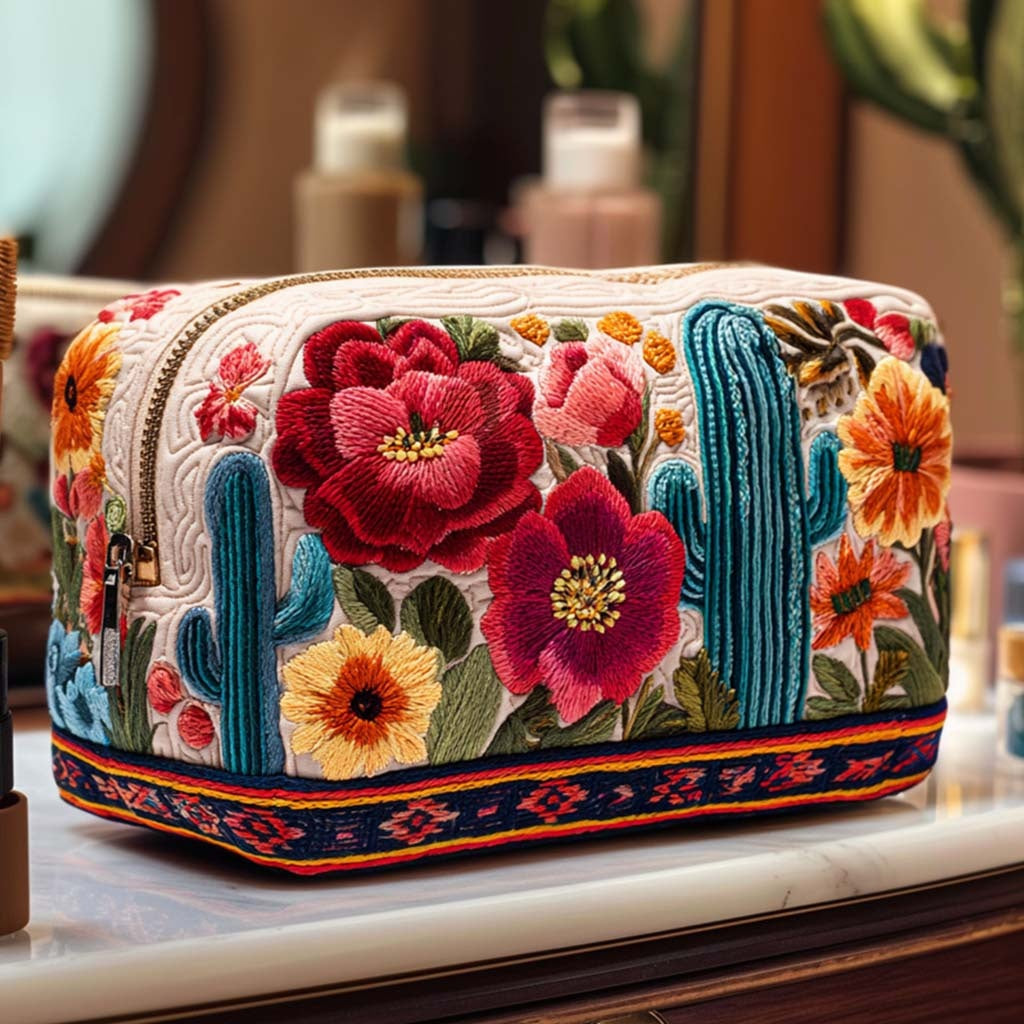Naia | Bolsa de Maquillaje Acolchada Mujer Estampado Búho