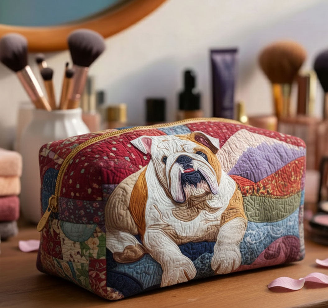 Naia | Bolsa de Maquillaje Acolchada Mujer Estampado Búho