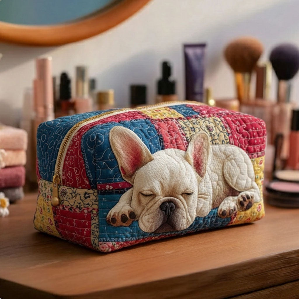 Naia | Bolsa de Maquillaje Acolchada Mujer Estampado Búho