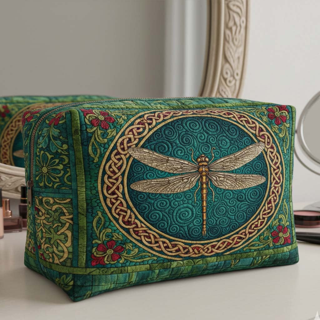 Naia | Bolsa de Maquillaje Acolchada Mujer Estampado Búho
