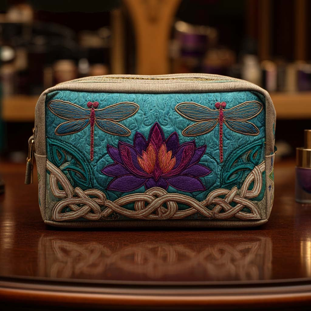 Naia | Bolsa de Maquillaje Acolchada Mujer Estampado Búho