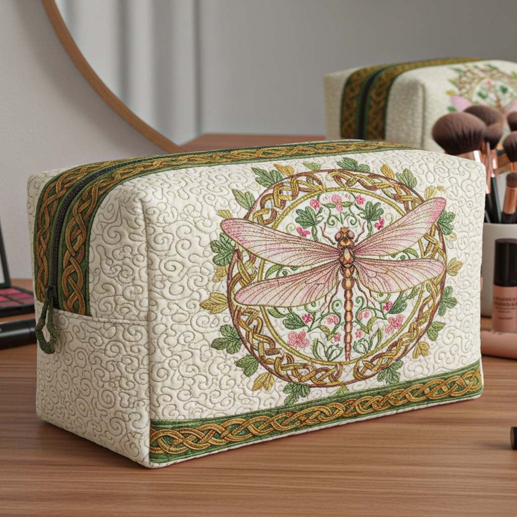 Naia | Bolsa de Maquillaje Acolchada Mujer Estampado Búho