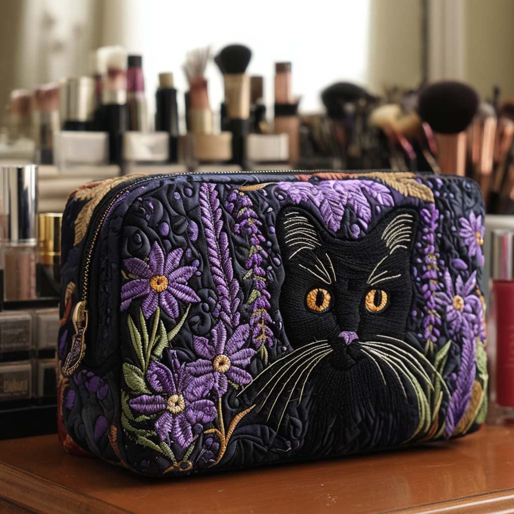 Naia | Bolsa de Maquillaje Acolchada Mujer Estampado Búho
