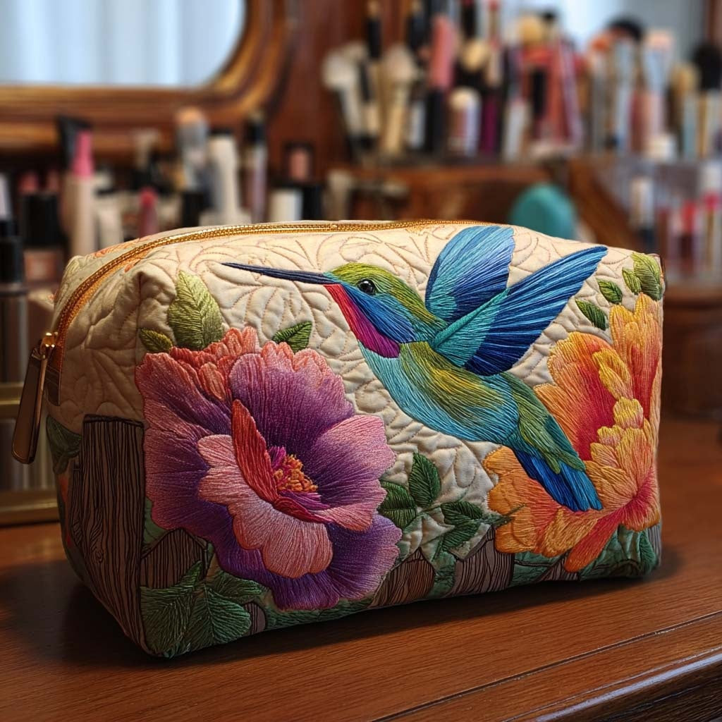 Naia | Bolsa de Maquillaje Acolchada Mujer Estampado Búho