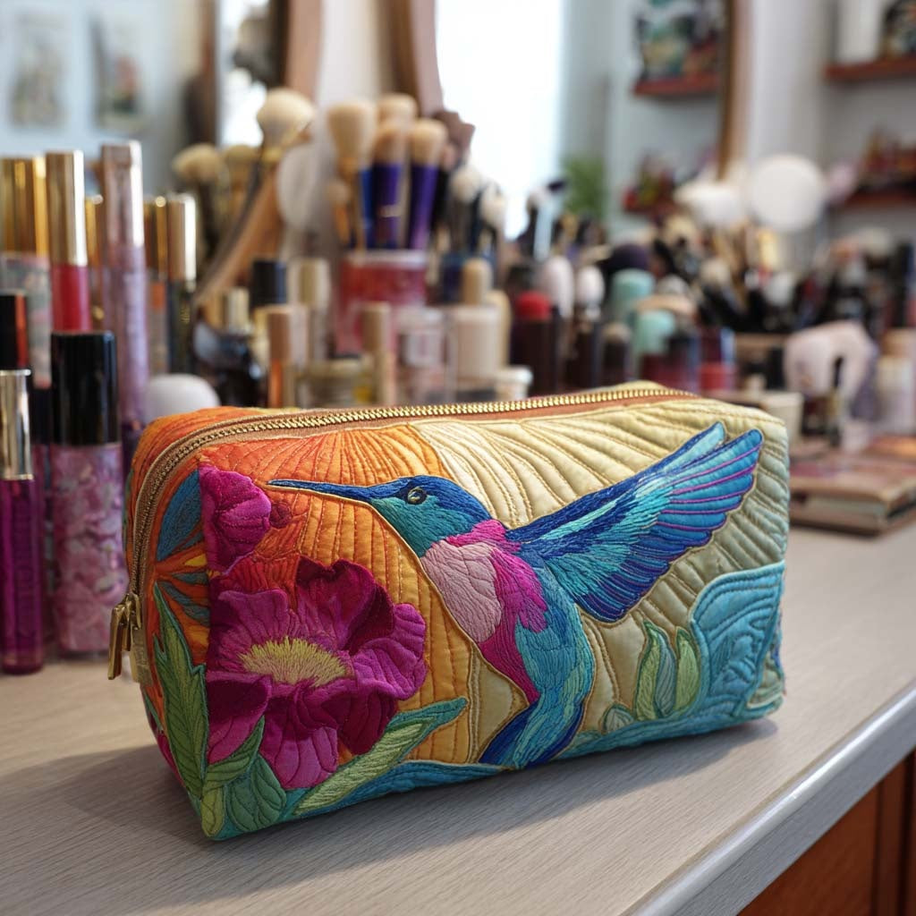Naia | Bolsa de Maquillaje Acolchada Mujer Estampado Búho