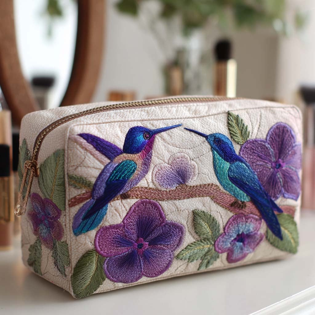 Naia | Bolsa de Maquillaje Acolchada Mujer Estampado Búho