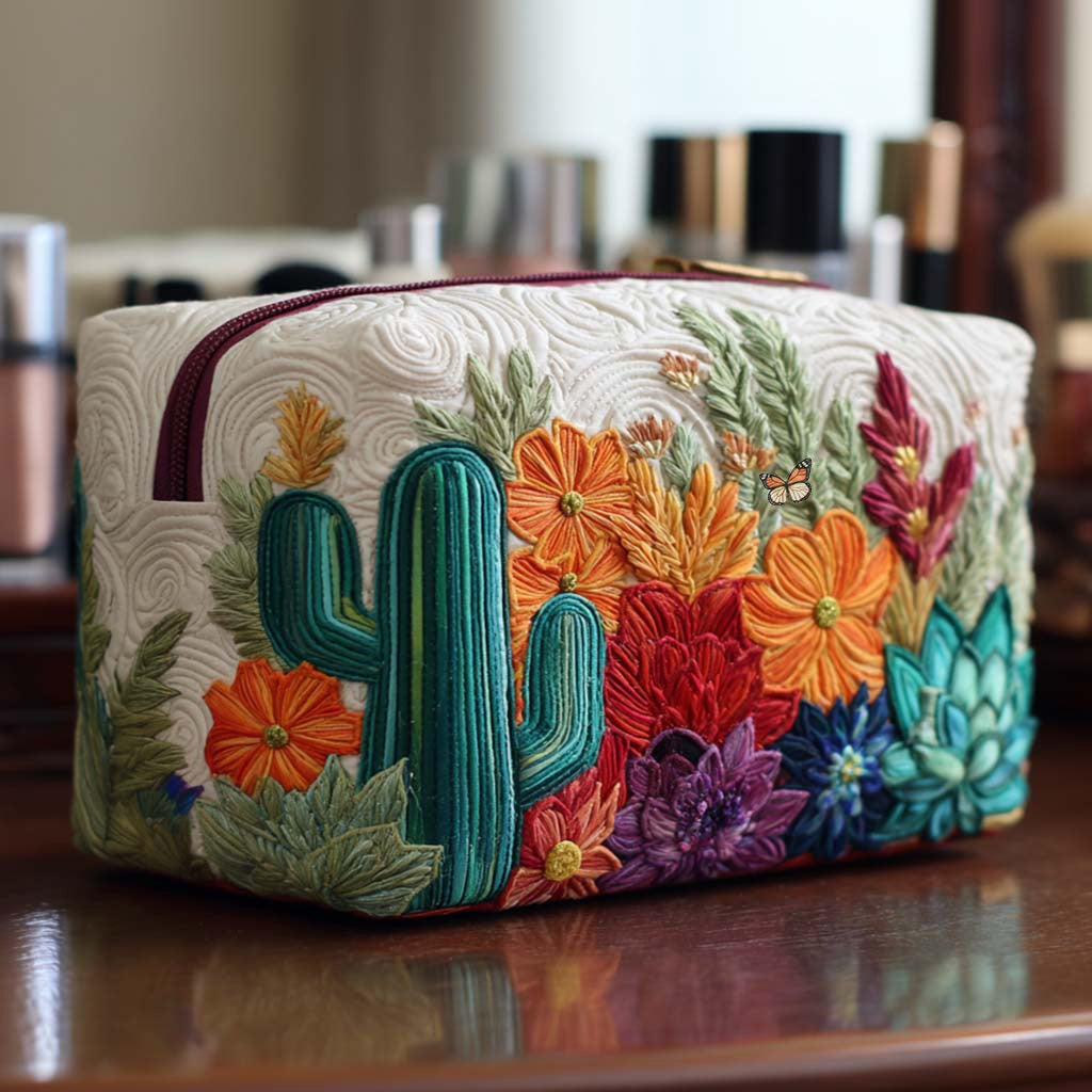Naia | Bolsa de Maquillaje Acolchada Mujer Estampado Búho