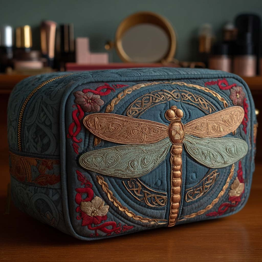 Naia | Bolsa de Maquillaje Acolchada Mujer Estampado Búho