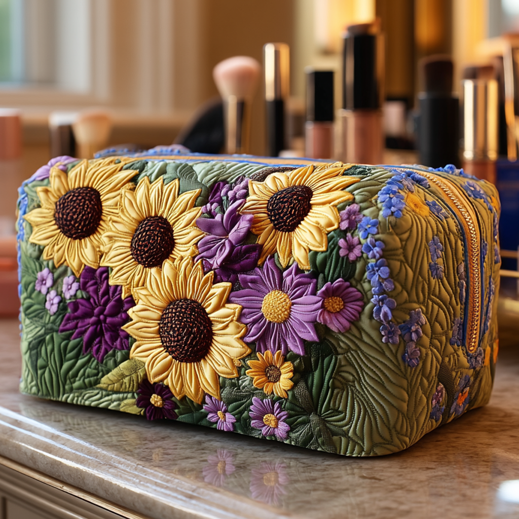Naia | Bolsa de Maquillaje Acolchada Mujer Estampado Búho