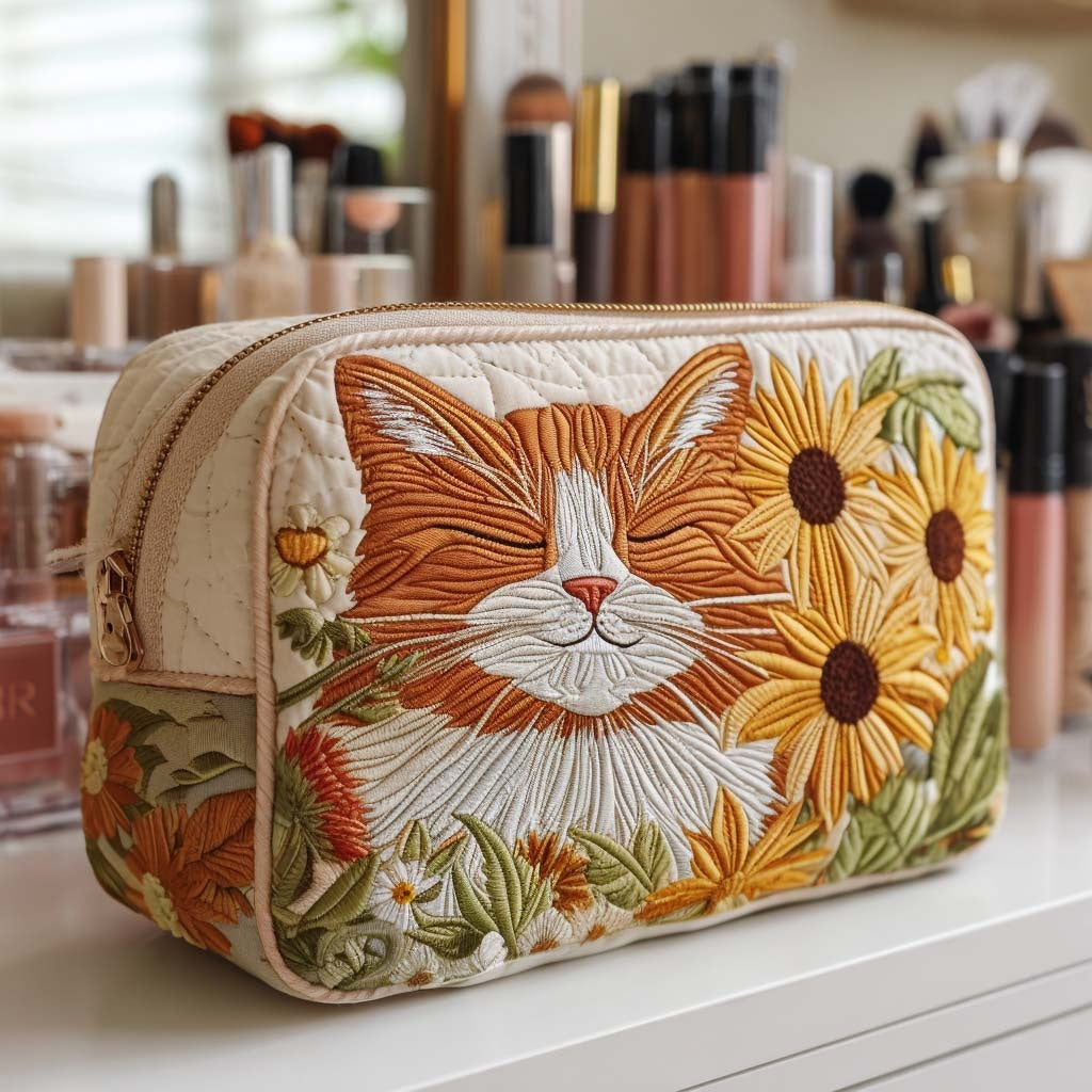 Naia | Bolsa de Maquillaje Acolchada Mujer Estampado Búho