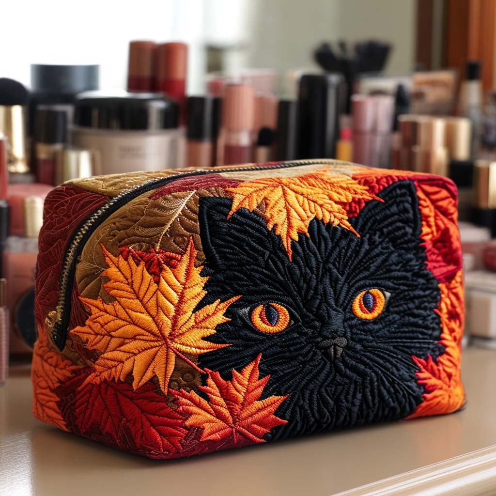 Naia | Bolsa de Maquillaje Acolchada Mujer Estampado Búho