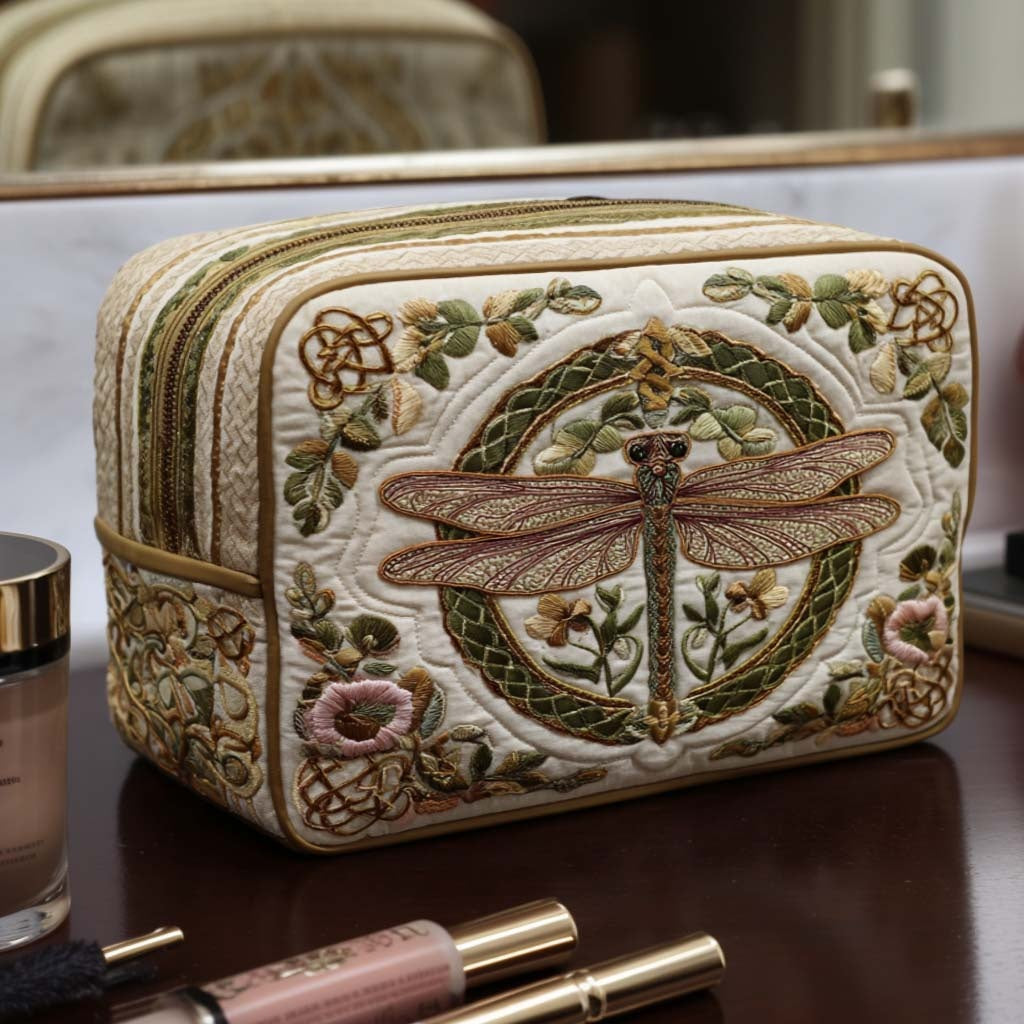 Naia | Bolsa de Maquillaje Acolchada Mujer Estampado Búho