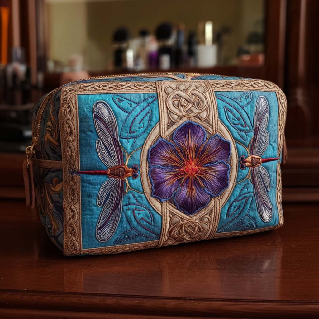 Naia | Bolsa de Maquillaje Acolchada Mujer Estampado Búho
