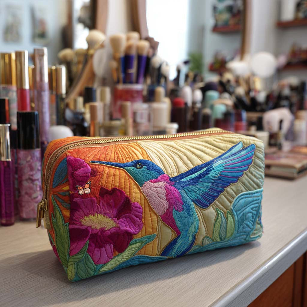 Naia | Bolsa de Maquillaje Acolchada Mujer Estampado Búho