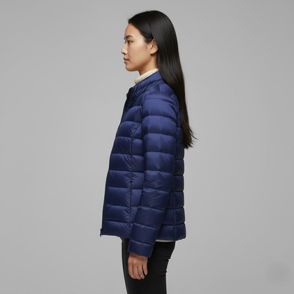 Nerea | Chaqueta Acolchada Puffer Jacket Mujer Cuello Alto