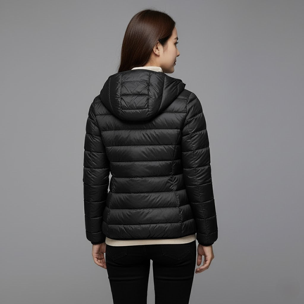 Nerea | Chaqueta Acolchada Puffer Jacket Mujer Cuello Alto