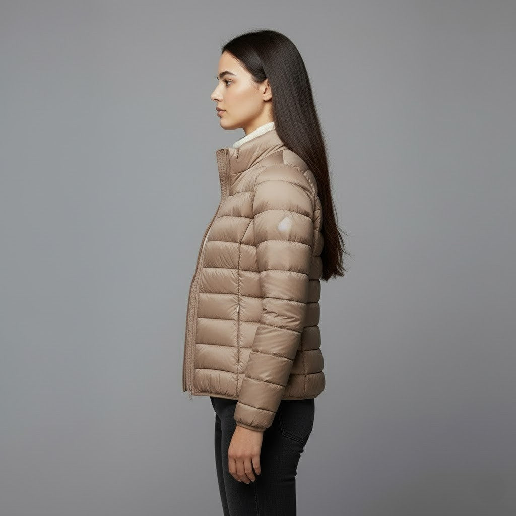 Nerea | Chaqueta Acolchada Puffer Jacket Mujer Cuello Alto
