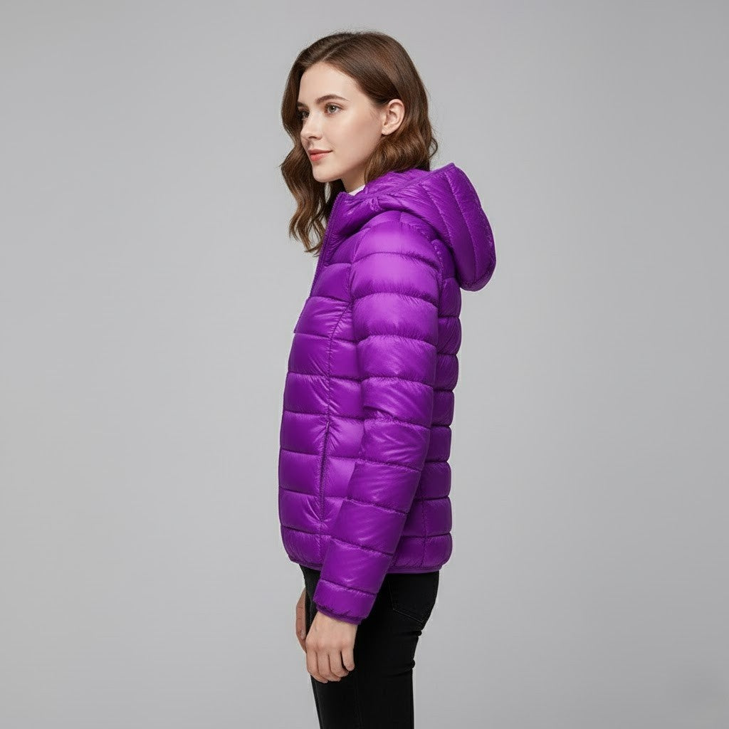Nerea | Chaqueta Acolchada Puffer Jacket Mujer Cuello Alto