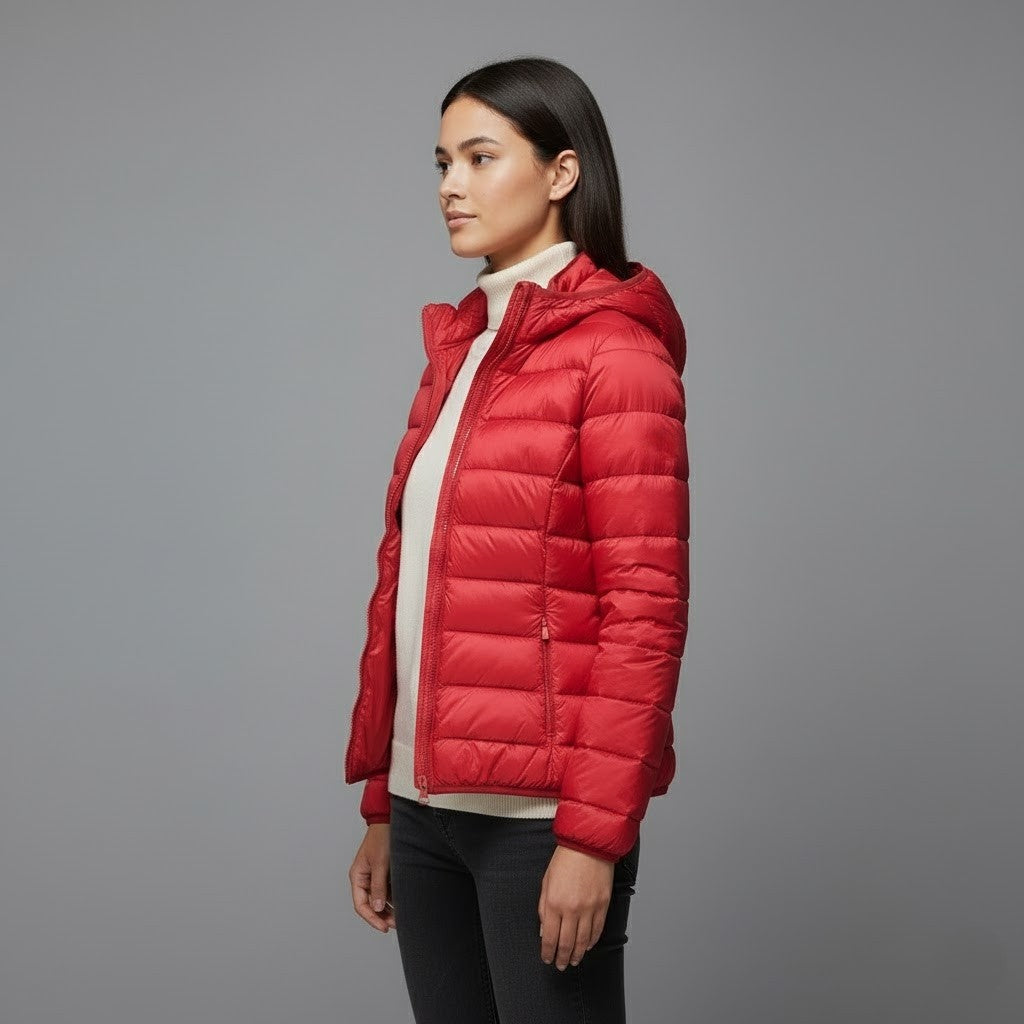 Nerea | Chaqueta Acolchada Puffer Jacket Mujer Cuello Alto